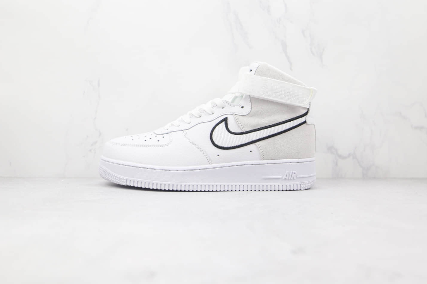 Nike Air Force 1 High 'White Vast Grey' AO2442-100 - Premium Sneakers for Ultimate Style and Comfort