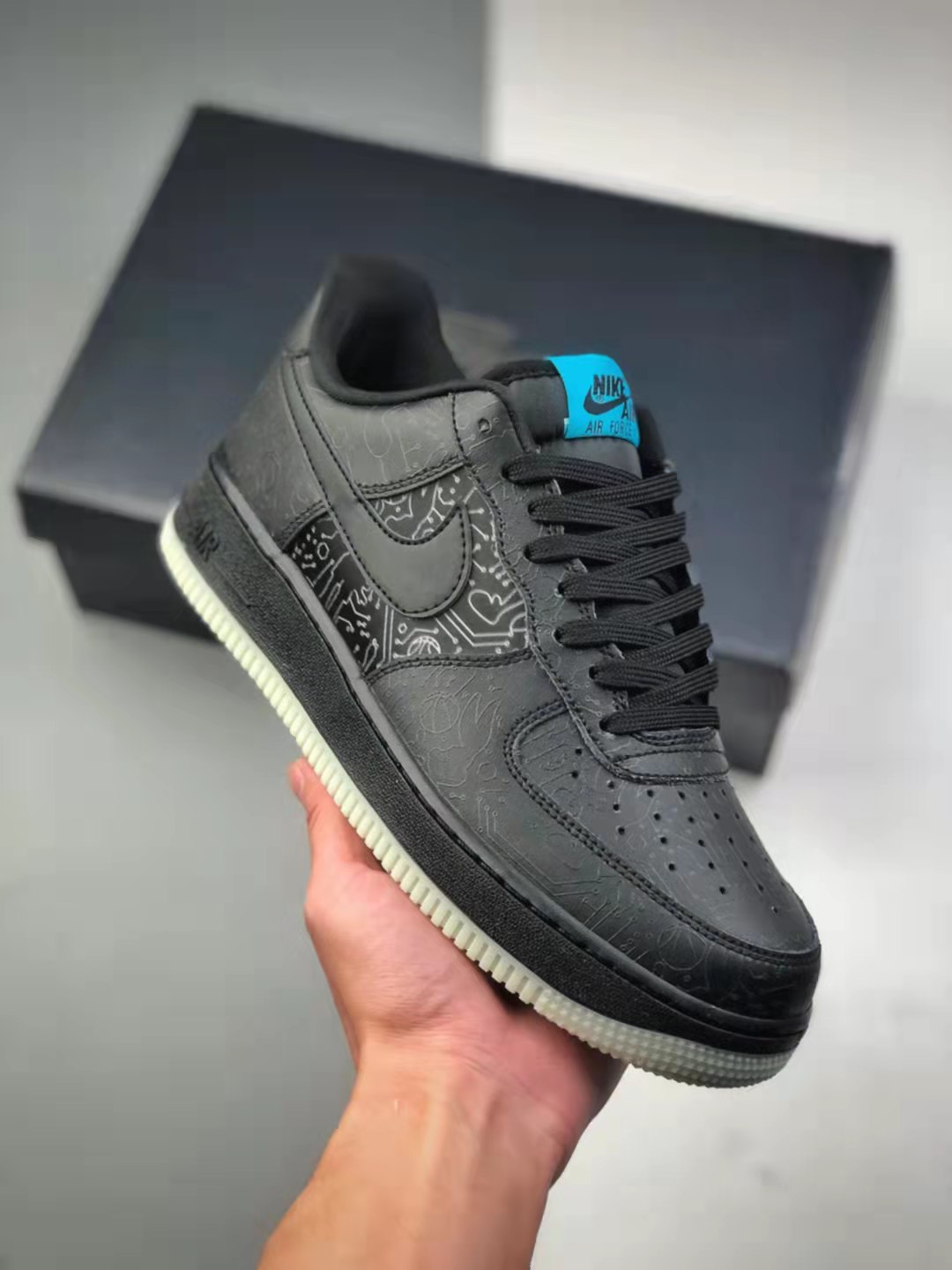 Nike Space Jam x Air Force 1 '07 'Computer Chip' DH5354-001 - Limited Edition Sneakers