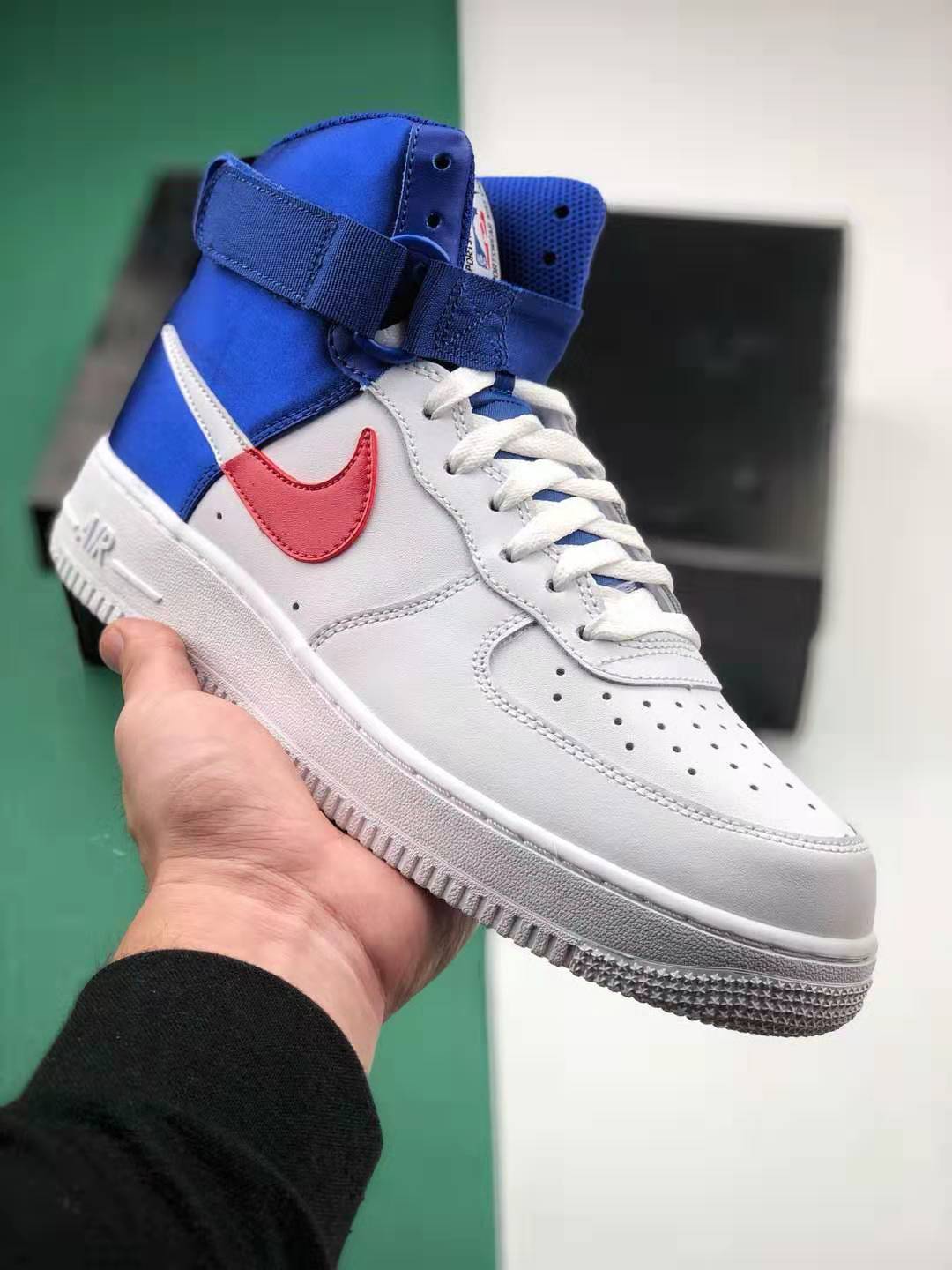 Nike NBA x Air Force 1 High '07 Clippers BQ4591-102 Shoes