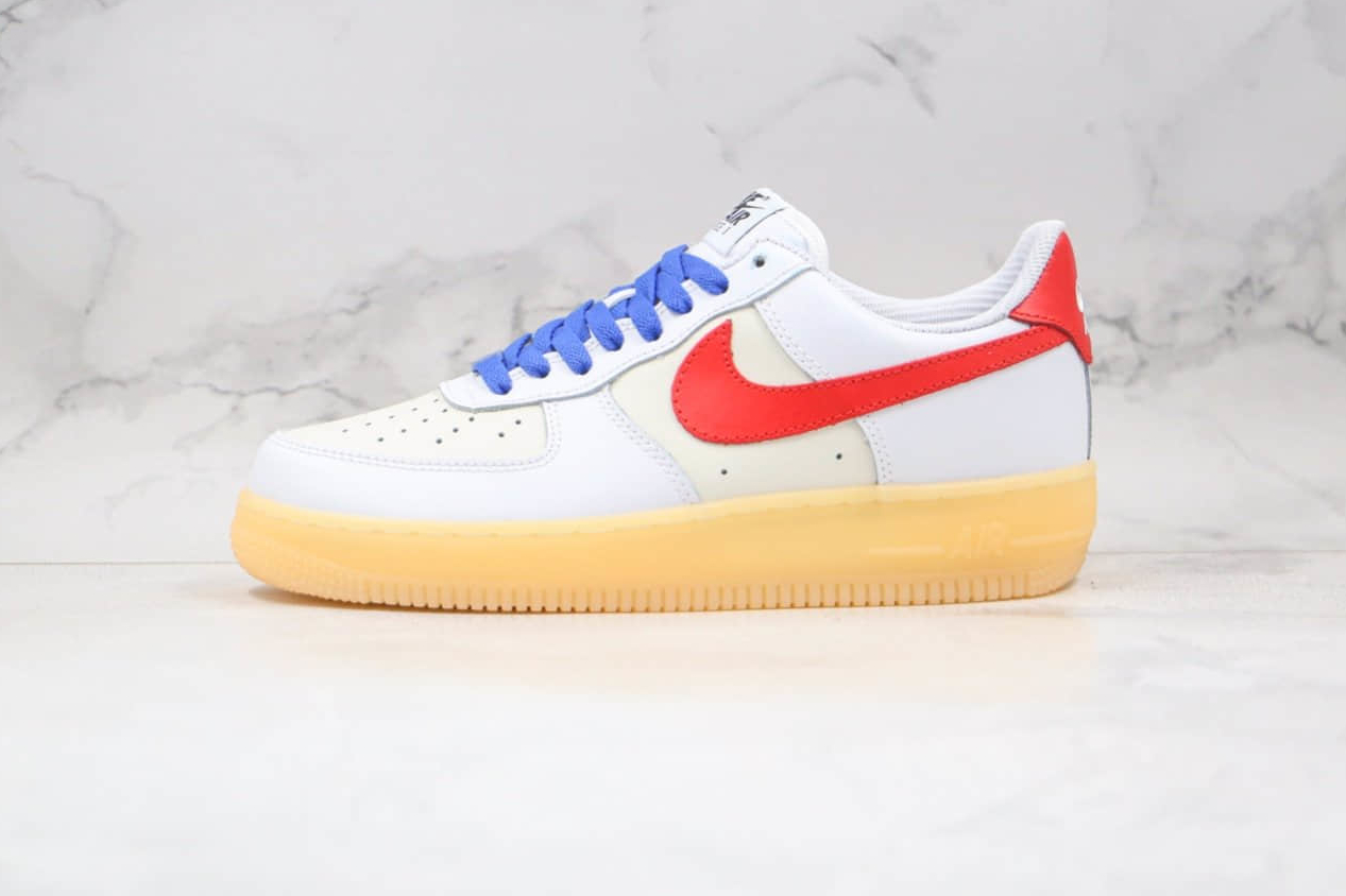 Nike Air Force 1 Low White Red Blue - CT7875-994: Genuine Quality, Iconic Style