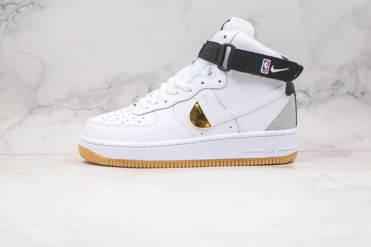 Nike NBA x Air Force 1 High '07 LV8 'White' CT2306-100 | Premium Basketball Sneaker